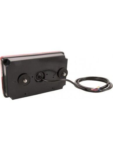 Daugiafunkcinis galinis RH žibintas LED, stačiakampis, 12-24V, 232x142x59mm, Kramp 2 Daugiafunkcinis galinis RH žibintas LED, stačiakampis, 12-24V, 232x142x59mm, Kramp 2