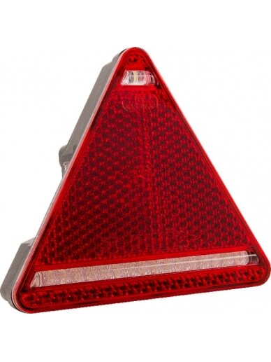 Daugiafunkcinis galinis RH žibintas LED, trikampis, 12-24 V, 163x144x38,8 mm, 5 kontaktų, Kramp Daugiafunkcinis galinis RH žibintas LED, trikampis, 12-24 V, 163x144x38,8 mm, 5 kontaktų, Kramp