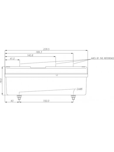 Daugiafunkcinis galinis RH žibintas stačiakampis, 12/24V, 229.5x110x79mm, gopart 5
