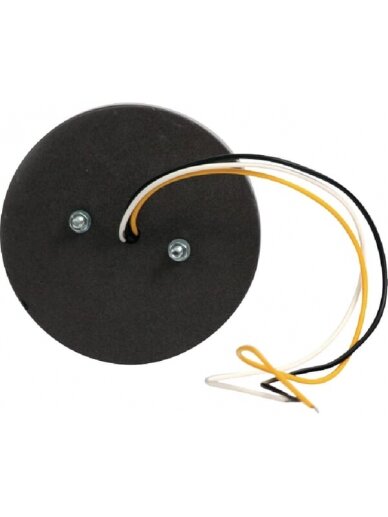 Daugiafunkcinis priekinis LED žibintas, apvalus, 12 V, skaidrus, tvirtinamas varžtais, Ø 115 mm, Waś 1