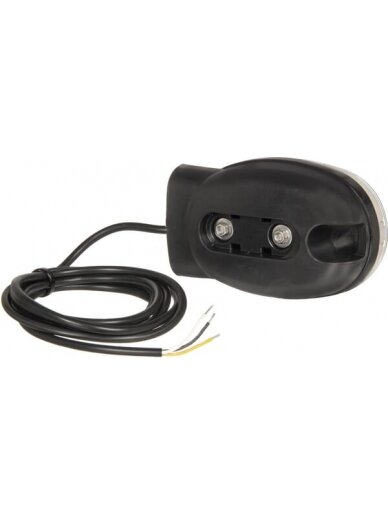 Daugiafunkcinis priekinis LED žibintas, ovalus, 12-24V, 136,4x91x40mm, Kramp 4 Daugiafunkcinis priekinis LED žibintas, ovalus, 12-24V, 136,4x91x40mm, Kramp 4