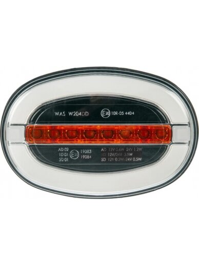 Daugiafunkcinis priekinis LED žibintas, ovalus, 12-24V, 136,4x91x40mm, Kramp 5 Daugiafunkcinis priekinis LED žibintas, ovalus, 12-24V, 136,4x91x40mm, Kramp 5
