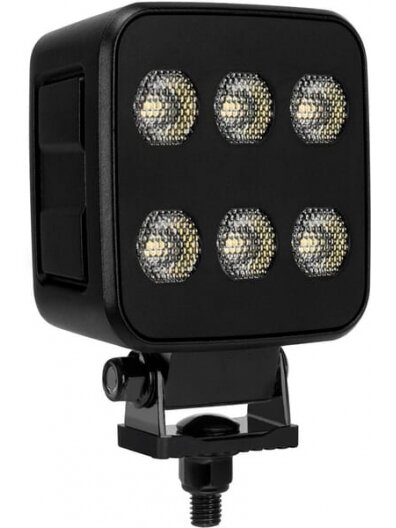 Darbinis LED žibintas, 60W, 6600lm, kvadratinis, 12/24V, baltas, 92x109.5x51.1mm Deutsch kištukas, platus šviesos srautas, 12LED's 7 Darbinis LED žibintas, 60W, 6600lm, kvadratinis, 12/24V, baltas, 92x109.5x51.1mm Deutsch kištukas, platus šviesos srautas, 12LED's 7