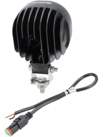 Darbinė LED lempa, 54W, 7200lm, kvadratinė, 10-30V, balta, prožektorius, 9 LED, "Kramp 1 Darbinė LED lempa, 54W, 7200lm, kvadratinė, 10-30V, balta, prožektorius, 9 LED, "Kramp 1