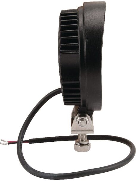 Darbinis LED žibintas, 24W, 1920lm, apvali, 10/30V, Ø 110mm, potvynio, 8 LED, Kramp 2 Darbinis LED žibintas, 24W, 1920lm, apvali, 10/30V, Ø 110mm, potvynio, 8 LED, Kramp 2