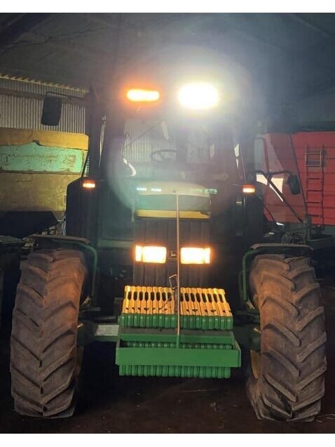 Darbinė LED lemputė, 20W, 1750lm, stačiakampė, "Kramp 1 Darbinė LED lemputė, 20W, 1750lm, stačiakampė, "Kramp 1