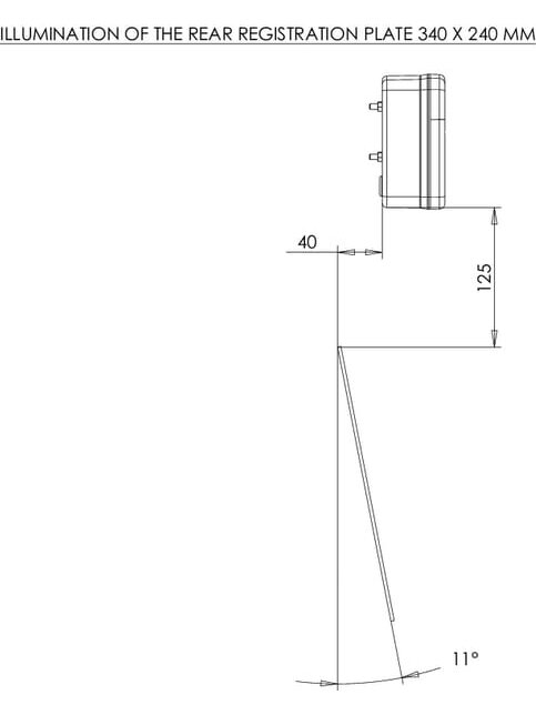 Daugiafunkcinis galinis LED žibintas, kvadratinis, 12-24 V, 121x101x56 mm, Kramp 10 Daugiafunkcinis galinis LED žibintas, kvadratinis, 12-24 V, 121x101x56 mm, Kramp 10