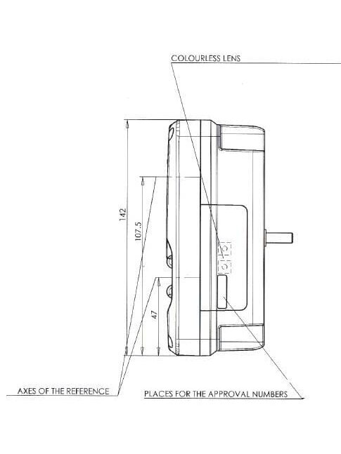 Daugiafunkcinis galinis LH žibintas LED, stačiakampis, 12-24 V, 232x142x59 mm, Kramp 7 Daugiafunkcinis galinis LH žibintas LED, stačiakampis, 12-24 V, 232x142x59 mm, Kramp 7