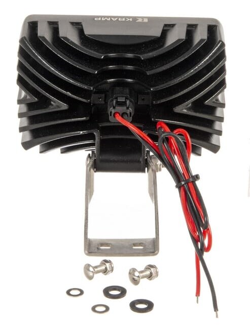 Darbinis LED žibintas, 40W, 4000lm, stačiakampis, baltas, 152x75x108mm, Deutsch kištukas, platus šviesos srautas, 8 šviesos diodai, Kramp 2 Darbinis LED žibintas, 40W, 4000lm, stačiakampis, baltas, 152x75x108mm, Deutsch kištukas, platus šviesos srautas, 8 šviesos diodai, Kramp 2