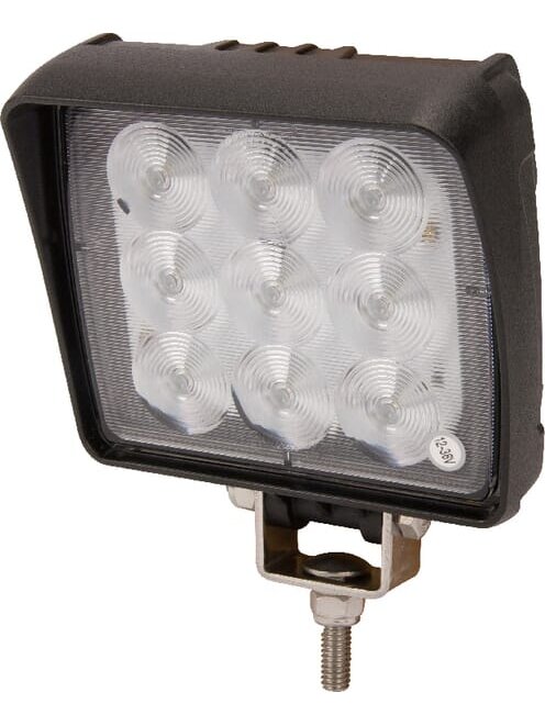 Darbo šviesa LED, 18W, 2160lm, kvadratinė, 12/36V, 142x58.1x122mm Deutsch kištukas, Flood, Kramp Darbo šviesa LED, 18W, 2160lm, kvadratinė, 12/36V, 142x58.1x122mm Deutsch kištukas, Flood, Kramp