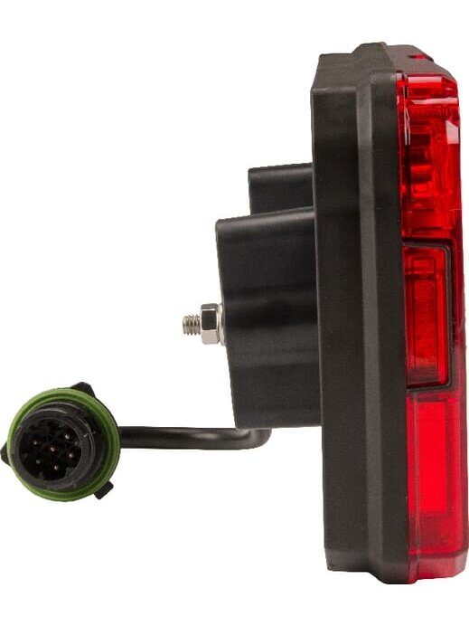 Daugiafunkcinis galinis RH žibintas LED, stačiakampis, 12-24 V, 242x134x36,5 mm, 7 kontaktų, Kramp 2 Daugiafunkcinis galinis RH žibintas LED, stačiakampis, 12-24 V, 242x134x36,5 mm, 7 kontaktų, Kramp 2