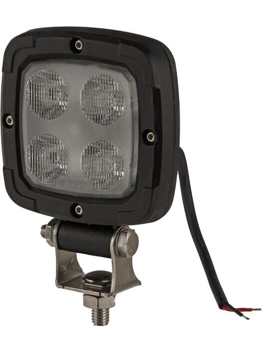 Darbo šviesa LED, 20W, 2200lm, kvadratinė, 10-80V, prožektorius, Kramp Darbo šviesa LED, 20W, 2200lm, kvadratinė, 10-80V, prožektorius, Kramp