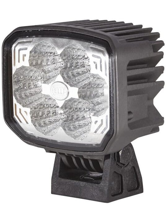 Darbinis LED žibintas, 26W, 1850lm, stačiakampis, 12/24V, permatomas Deutsch kištukas, 6 LED, Hella Darbinis LED žibintas, 26W, 1850lm, stačiakampis, 12/24V, permatomas Deutsch kištukas, 6 LED, Hella