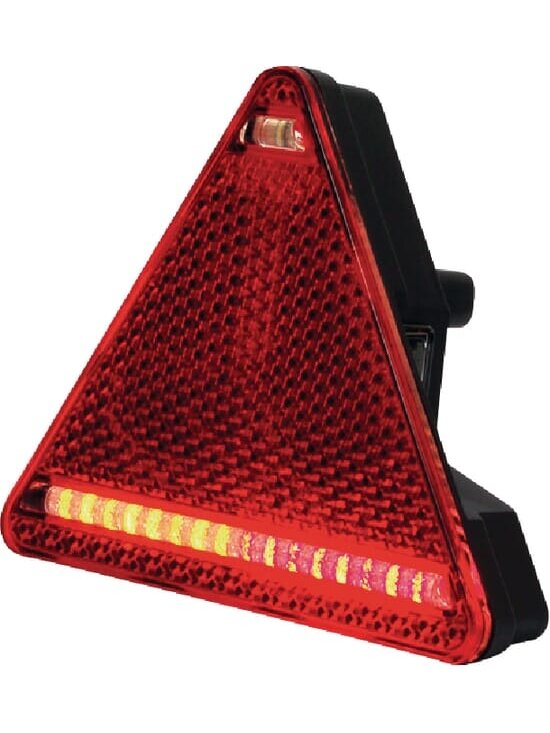 Daugiafunkcinis galinis LH žibintas LED, trikampis, 12-24 V, 163x144x38,8 mm, Kramp 2 Daugiafunkcinis galinis LH žibintas LED, trikampis, 12-24 V, 163x144x38,8 mm, Kramp 2