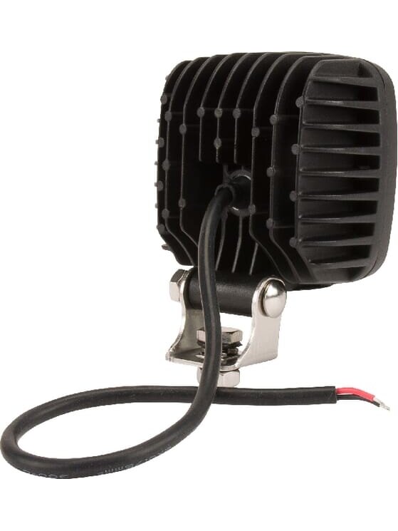 Darbinė LED lempa, 40W, 4000lm, kvadratinė, 10-30V, 110x63.4x98.5mm, taškinė, Kramp 2