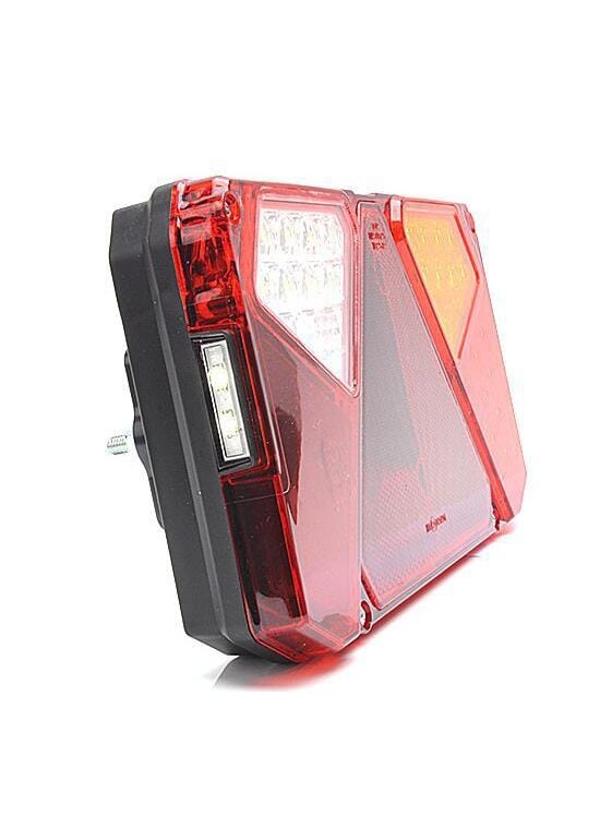 Daugiafunkcinis galinis RH žibintas LED, stačiakampis, 12-24 V, 242x134x36,5 mm, Kramp 2 Daugiafunkcinis galinis RH žibintas LED, stačiakampis, 12-24 V, 242x134x36,5 mm, Kramp 2