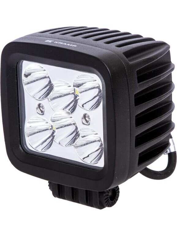 Darbo šviesos diodas LED, 41W, 4200lm, kvadratinis, 12/24V, tvirtinamas varžtais, Deutsch 2-pin, potvynio, 10 LED, Scorpius N4402 iš Nordic Lights