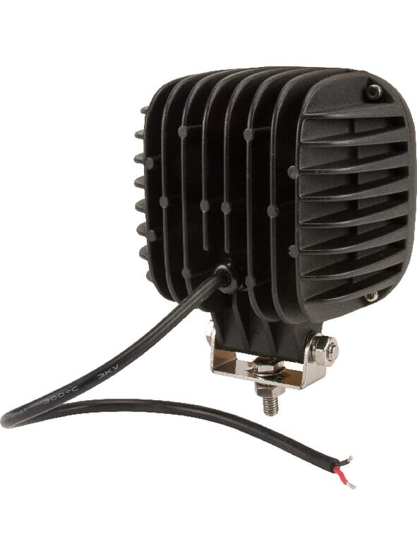 Darbinė LED lempa, 48W, 4000lm, kvadratinė, 10-30V, 146x81x123mm, prožektorius, Kramp 2
