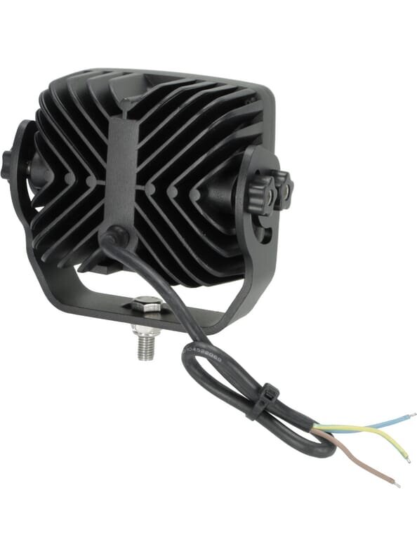 Darbinė LED lempa, 70W, 6000lm, kvadratinė, 10/45V, balta, 120x110x72mm, šildoma pagal T° jutiklį, plataus užliejimo, 4 LED, Kramp 1 Darbinė LED lempa, 70W, 6000lm, kvadratinė, 10/45V, balta, 120x110x72mm, šildoma pagal T° jutiklį, plataus užliejimo, 4 LED, Kramp 1