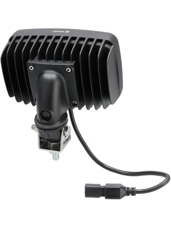 Darbinis LED žibintas, 90W, 6000lm, stačiakampis, 10-30V, baltas, potvynio, Deutsch kištukas, 30 LED, Kramp 1