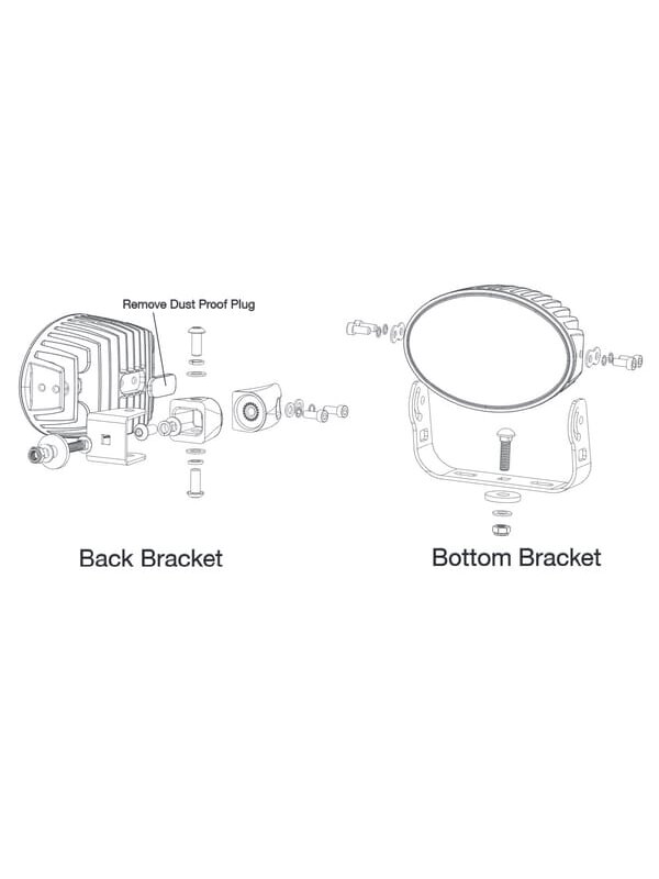 Darbinė LED lempa, 60W, 6000lm, ovali, 12-60V, 154x105x70mm, prožektorius, Kramp 10 Darbinė LED lempa, 60W, 6000lm, ovali, 12-60V, 154x105x70mm, prožektorius, Kramp 10