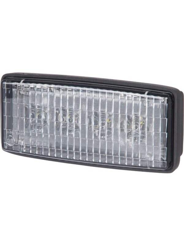 Darbinė LED lemputė, 3W, 1600lm, stačiakampė, 12/24V, skaidri, 50x130mm, 4 LED, Vapormatic Darbinė LED lemputė, 3W, 1600lm, stačiakampė, 12/24V, skaidri, 50x130mm, 4 LED, Vapormatic