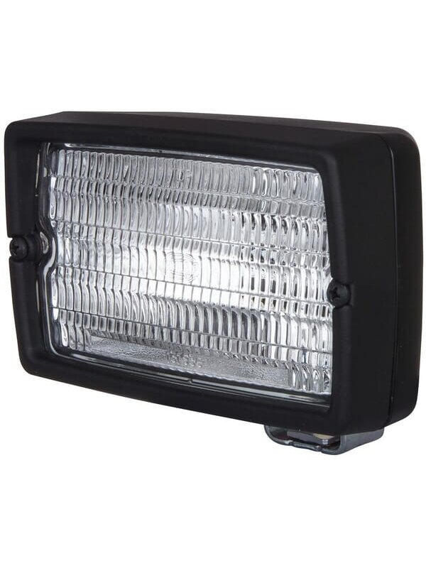 Darbinis halogeninis žibintas, 55W, stačiakampis, 12/24V, baltos spalvos, 153x92x118mm, "Hella Darbinis halogeninis žibintas, 55W, stačiakampis, 12/24V, baltos spalvos, 153x92x118mm, "Hella