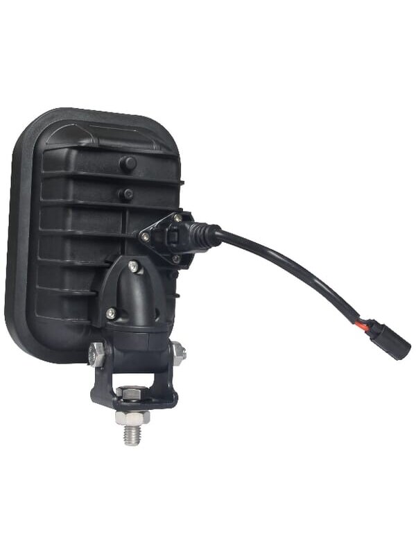 Darbinis LED žibintas, 30W, 4200lm, stačiakampis, 10-30V, baltos spalvos, "Flood", Deutsch + ITT kištukas, 30 LED, Kramp 2 Darbinis LED žibintas, 30W, 4200lm, stačiakampis, 10-30V, baltos spalvos, "Flood", Deutsch + ITT kištukas, 30 LED, Kramp 2