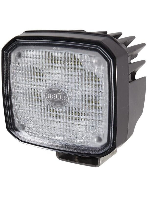 Darbinis LED žibintas, 4000lm, stačiakampis, 12/24V, baltos spalvos, 115x85,5x132,5 mm Deutsch kištukas, 8 LED, Hella Darbinis LED žibintas, 4000lm, stačiakampis, 12/24V, baltos spalvos, 115x85,5x132,5 mm Deutsch kištukas, 8 LED, Hella