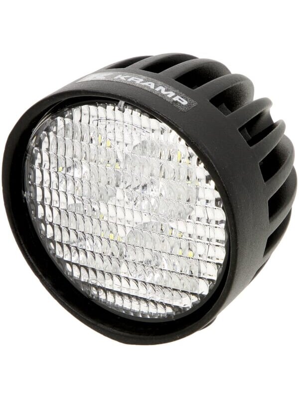 Darbinis LED žibintas, 40W, 4000lm, apvali, balta, 10/30V, AMP kištukas, 4 šviesos diodai, 360 laipsnių, "Kramp Darbinis LED žibintas, 40W, 4000lm, apvali, balta, 10/30V, AMP kištukas, 4 šviesos diodai, 360 laipsnių, "Kramp