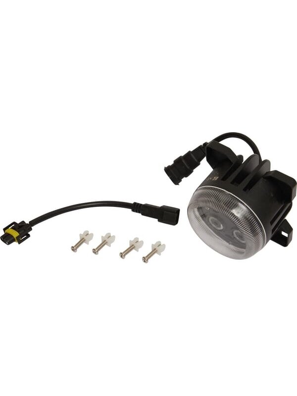 Darbinis LED žibintas, 40W, 4000lm, apvalus, 10/30V, Ø 90mm, H11/Deutsch kištukas, taškinis, 4 LED, Kramp 5