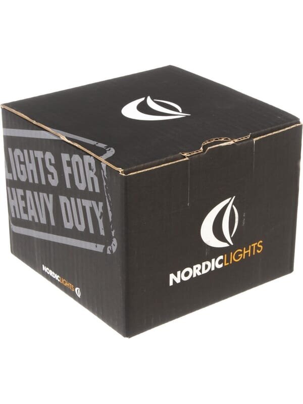 Darbinis LED žibintas, 50W, 6700lm, kvadratinis, 12/24V, baltas, tvirtinamas varžtais, 104x108x143mm, Deutsch 2-pin, trumposios šviesos, 10 LED, Scorpius XTR N4401 by Nordic Lights 3