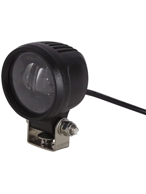 Darbinis LED žibintas, 5,50 W, apvalus, 12 V, raudonas, tvirtinamas varžtais, 77x70x99 mm, "Hella