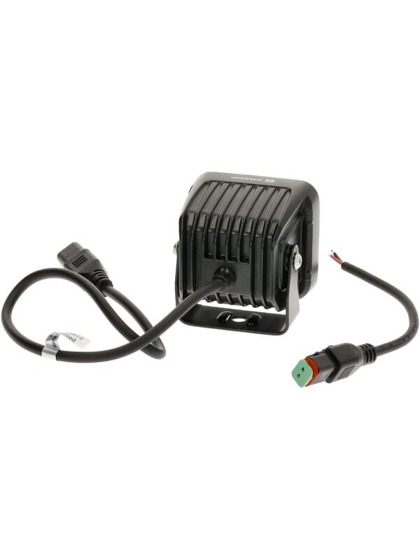 Darbo šviesa netiesioginė LED, 40W, 4800lm, kvadratinė, 12/24V, balta, 81x82.5x67.5mm Deutsch kištukas, Flood, 4LED's 2 Darbo šviesa netiesioginė LED, 40W, 4800lm, kvadratinė, 12/24V, balta, 81x82.5x67.5mm Deutsch kištukas, Flood, 4LED's 2