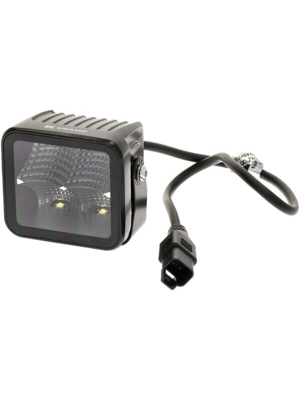 Darbo šviesa netiesioginė LED, 40W, 4800lm, kvadratinė, 12/24V, balta, 81x82.5x67.5mm Deutsch kištukas, Flood, 4LED's Darbo šviesa netiesioginė LED, 40W, 4800lm, kvadratinė, 12/24V, balta, 81x82.5x67.5mm Deutsch kištukas, Flood, 4LED's