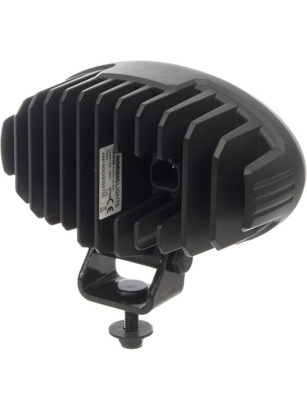 Darbo šviesos diodas LED, 16W, 1600lm, ovalus, 12/24V, baltas, tvirtinamas varžtais, 160x95x118mm, Deutsch 2-pin, Flood, 6 LED, SATO GO 610, Nordic Lights 2 Darbo šviesos diodas LED, 16W, 1600lm, ovalus, 12/24V, baltas, tvirtinamas varžtais, 160x95x118mm, Deutsch 2-pin, Flood, 6 LED, SATO GO 610, Nordic Lights 2