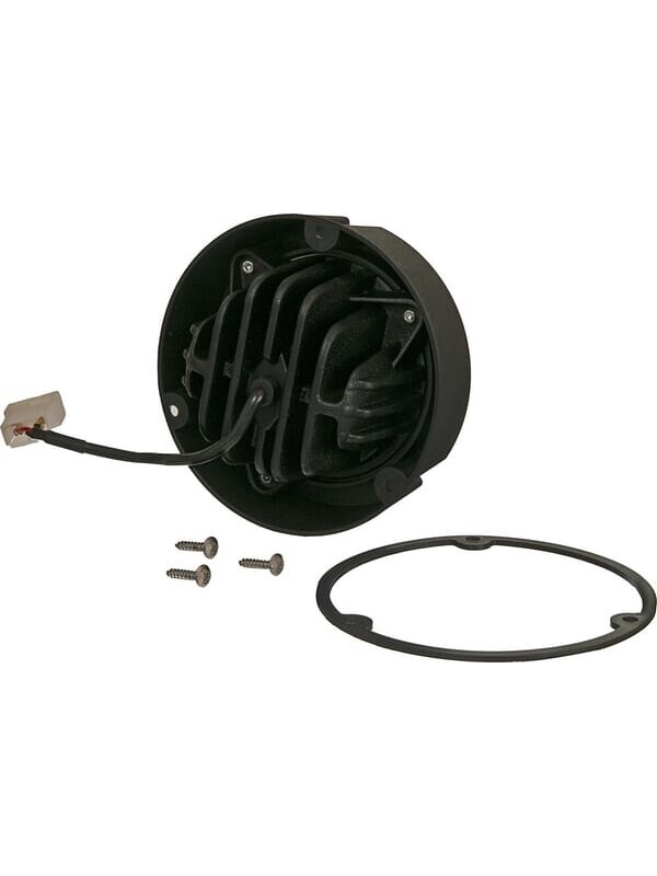 Darbo šviesos diodas LED, 36W, 4000lm, apvalus, 10-30V, Ø 119mm, AMP 2 kontaktų, plataus spindulio, 3 LED, Kramp 3