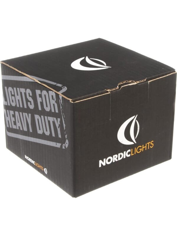 Darbo šviesos diodas LED, 50W, 6700lm, kvadratinis, 12/24V, skaidrus, tvirtinamas varžtais, 104x108x143mm, Deutsch 2-pin, taškinis, 10 LED, Scorpius XTR N4401 by Nordic Lights 3