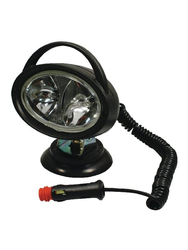 Darbo žibintas halogeninė, ovali, 12 V, skaidri, magnetinė, Ajba Darbo žibintas halogeninė, ovali, 12 V, skaidri, magnetinė, Ajba