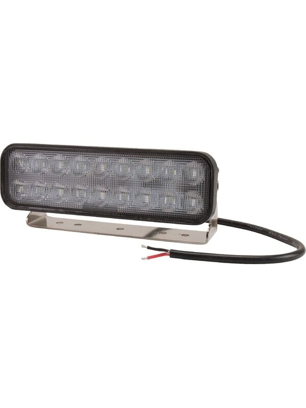 Darbo žibintas LED, 54W, 3960lm, stačiakampė, 10/30V, 180x55x38mm, prožektorius, Kramp Darbo žibintas LED, 54W, 3960lm, stačiakampė, 10/30V, 180x55x38mm, prožektorius, Kramp