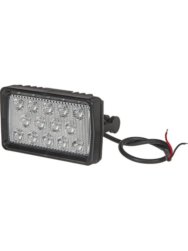 Darbo žibintas LH LED, 21W, 2600lm, stačiakampio formos, 10-30V, balta, 158x84x95mm, Flood, 14 LED, Kramp