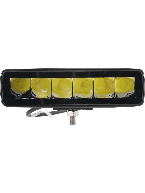 Darbo žibintas netiesioginė LED, 30W, 2880lm, stačiakampė, 12/24V, balta, 157x49,7x60mm Deutsch kištukas, taškinė žibintas, 6LED's 9