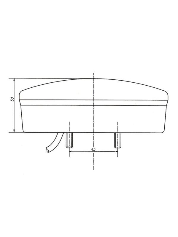 Daugiafunkcinis galinis LED žibintas, apvalus, 12 V (integruota varža), Ø 142 mm, Kramp 5 Daugiafunkcinis galinis LED žibintas, apvalus, 12 V (integruota varža), Ø 142 mm, Kramp 5