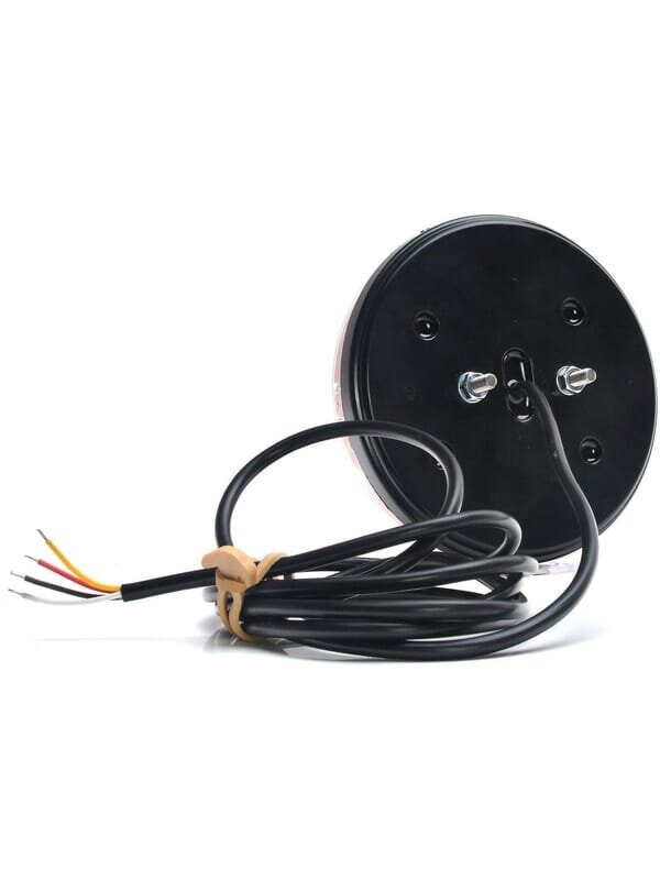 Daugiafunkcinis galinis LED žibintas, apvalus, 12 V, Ø 142 mm, Kramp 4 Daugiafunkcinis galinis LED žibintas, apvalus, 12 V, Ø 142 mm, Kramp 4