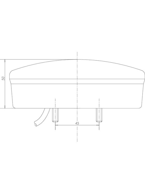 Daugiafunkcinis galinis LED žibintas, apvalus, 24 V (integruota varža), Ø 142 mm, Kramp 5 Daugiafunkcinis galinis LED žibintas, apvalus, 24 V (integruota varža), Ø 142 mm, Kramp 5