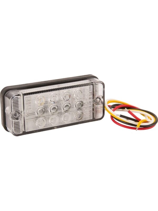 Daugiafunkcinis galinis LED žibintas, stačiakampis, 12-24 V, 107,4x46,7x23 mm, Kramp 1 Daugiafunkcinis galinis LED žibintas, stačiakampis, 12-24 V, 107,4x46,7x23 mm, Kramp 1