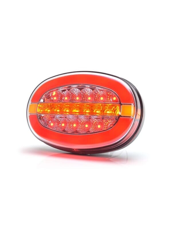 Daugiafunkcinis galinis LED žibintas, stačiakampis, 12-24 V, 136,4x91x40 mm, Kramp 6 Daugiafunkcinis galinis LED žibintas, stačiakampis, 12-24 V, 136,4x91x40 mm, Kramp 6