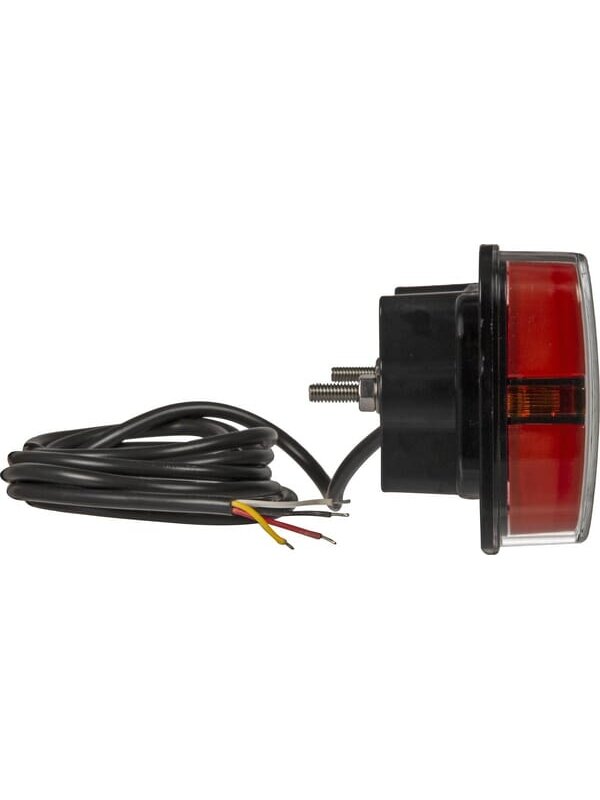Daugiafunkcinis galinis LED žibintas, stačiakampis, 12-24 V, 200,5x85,3x28,9 mm, Kramp 1 Daugiafunkcinis galinis LED žibintas, stačiakampis, 12-24 V, 200,5x85,3x28,9 mm, Kramp 1