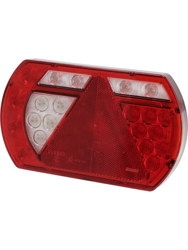 Daugiafunkcinis galinis LH žibintas LED, SMART, 12 V, 236x140x24,3 mm, 5 kontaktų bajonetas, Kramp Daugiafunkcinis galinis LH žibintas LED, SMART, 12 V, 236x140x24,3 mm, 5 kontaktų bajonetas, Kramp