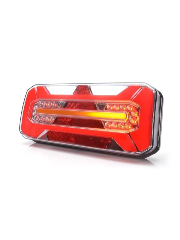Daugiafunkcinis galinis LH žibintas LED, stačiakampis, 12-24 V, 306x133x60,6 mm, Kramp 6 Daugiafunkcinis galinis LH žibintas LED, stačiakampis, 12-24 V, 306x133x60,6 mm, Kramp 6